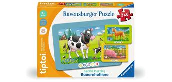 tiptoi® 3 erste Puzzles: Bauernhoftiere