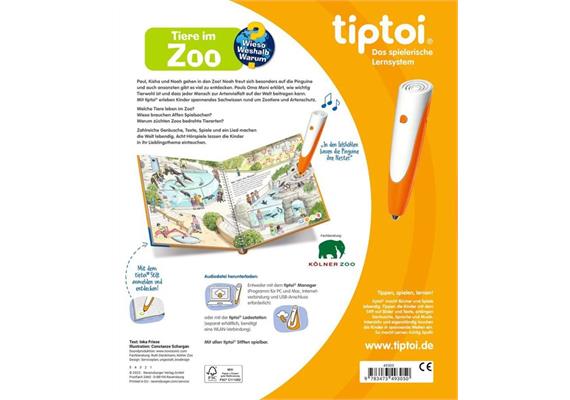 tiptoi® 49305 Wieso? Weshalb? Warum? Tiere im Zoo