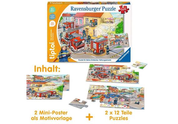 tiptoi® Puzzle 00133 Rettungseinatz