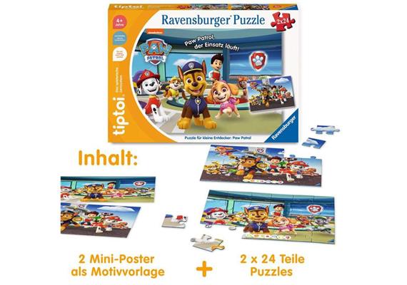 tiptoi® Puzzle 00135 Paw Patrol