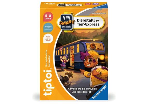 tiptoi® Team SMART ermittelt – Diebstahl im Tier-Express