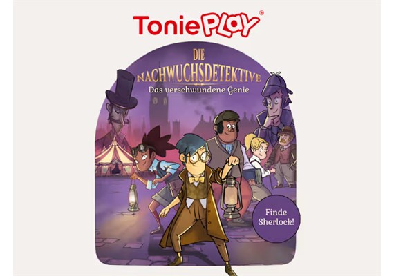 Tonieplay Game S Die Nachwuchsdetektive: Das verschwundene Genie