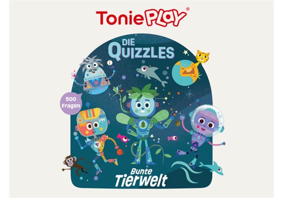 Tonieplay Game S - Die Quizzles: Bunte Tierwelt