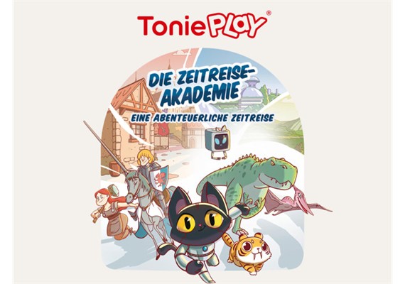 Tonieplay Game S - Die Zeitreise Academy: Eine abenteuerliche Zeitreise Tonieplay Game S - Die Zeitreise Academy: Eine abenteuerliche Zeitreise