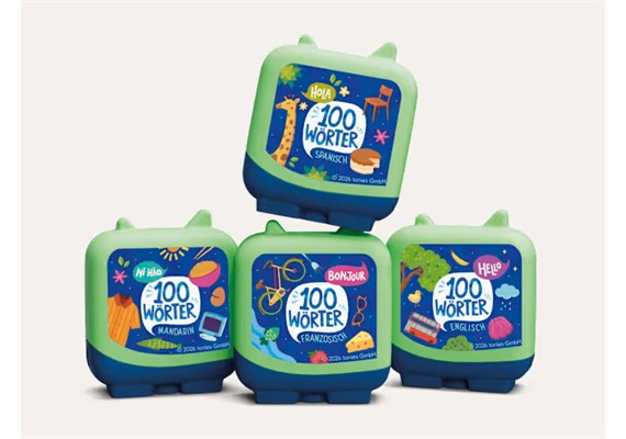 Tonies Pocket 100 Wörter in den Sprachen dieser Welt (4-er Set)