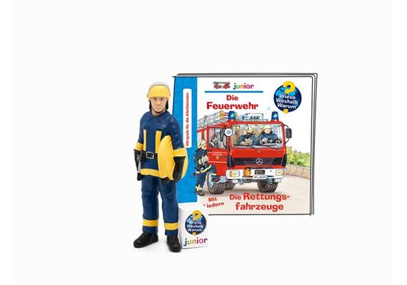 Tonies Wieso Weshalb Warum Junior – Die Feuerwehr/Die Rettungsfahrzeuge