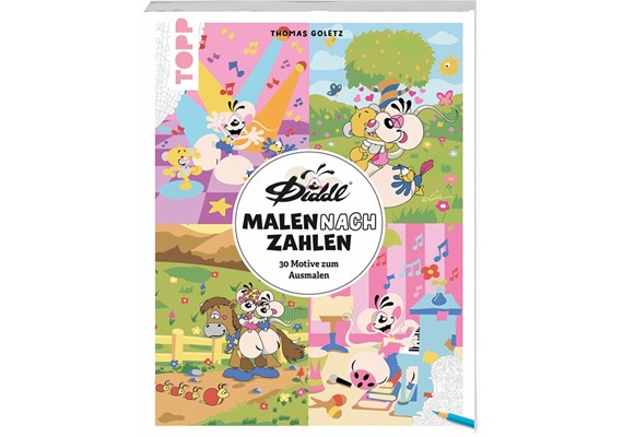 Topp - Diddl Malen nach Zahlen