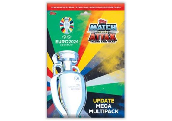 Topps Euro 2024 Sammelkarten Update Megapack