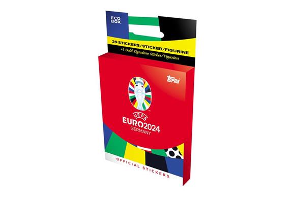 Topps Euro 2024 Sticker Eco Box