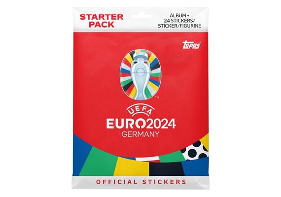 Topps Euro 2024 Sticker und Album Starterpack