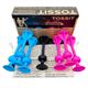 Tossit - Saugnapf-Darts - Set für 2 Spieler Pink-Blau