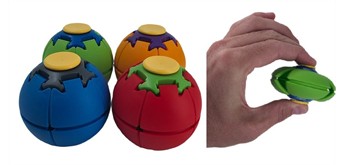 Totally Tech Fidget Spinner High Speed Ball, 1 Stück assortiert