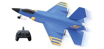Totally Tech Sky Raider XXL Flugzeug 2.4 Ghz blau