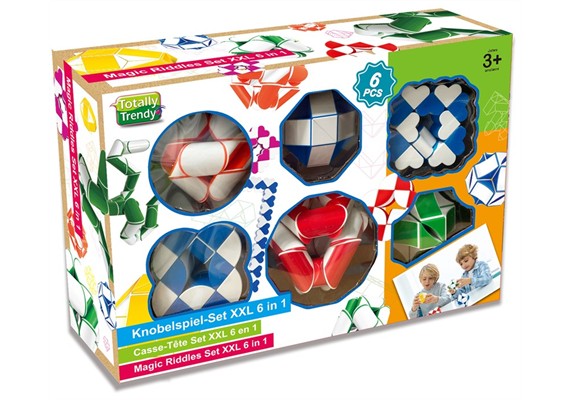 Totally Trendy Magic Knobelspielset XXL 6 in 1