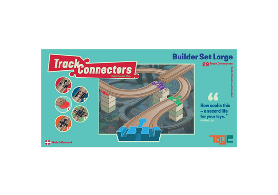 Track Connectors - Builder Set Large - 29 Schienenverbinder