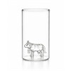 Trauffer 0600 Wasserglas mit Trauffer Kuh 350ml