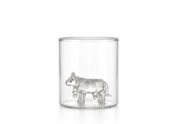 Trauffer 0601 Whiskyglas mit Trauffer Kuh 250ml