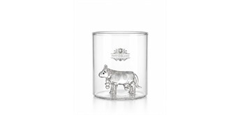 Trauffer 0604 Whiskyglas mit Trauffer Kuh Switzerland 250ml