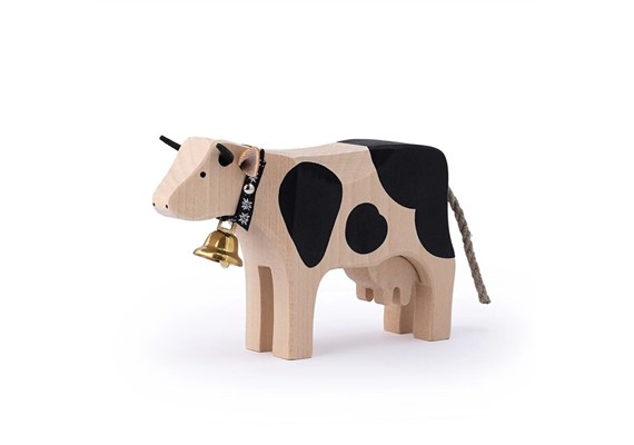 Trauffer 1015 Kuh 2 stehend schwarz NEUE FLECKEN