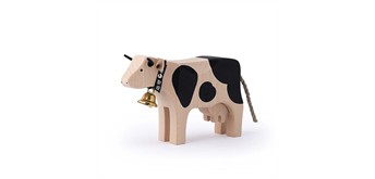 Trauffer 1015 Kuh 2 stehend schwarz NEUE FLECKEN