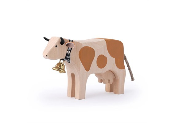 Trauffer 1016 Kuh 2 stehend Simmentaler NEUE FLECKEN