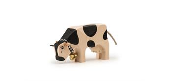 Trauffer 1019 Kuh 2 fressend Freiburger