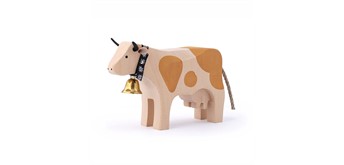 Trauffer 1028 Kuh 3 stehend Simmentaler 1028 NEUE FLEKCKEN