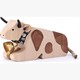 Trauffer 1068 Kuh 1 liegend Red-Holstein 1068 NEUE FLECKEN