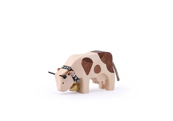 Trauffer 1070 Kuh 2 fressend Red-Holstein NEUE FLECKEN