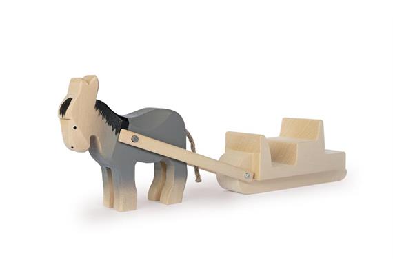 Trauffer 1107 Esel mit Schlitten