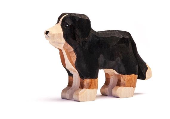 Trauffer 1949 Hund Cora, handgeschnitzt