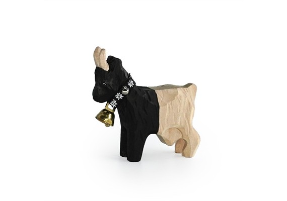 Trauffer 1987 Walliserziege gross mit Glocke