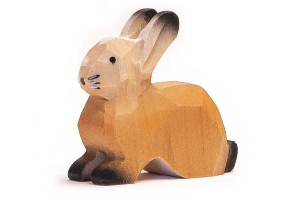 Trauffer Hase Flöckli, handgeschnitzt, 1954