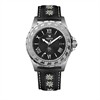 Trauffer TR-AG-02-SL-50 Herren-Uhr Alpenaufzug Stahl Schwarz