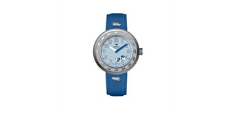 Trauffer TR-AK-BL-01 Kids Uhr Blau 30 mm Silber