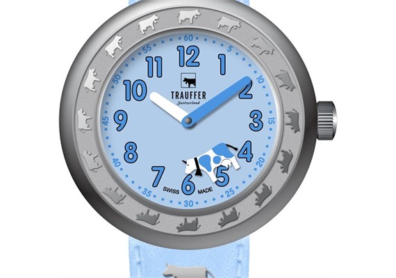 Trauffer TR-AK-HB-01 Kids Uhr Hellblau 30mm