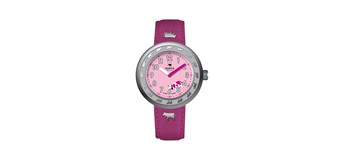Trauffer TR-AK-PI-01 Kids Uhr Pink 30 mm Silber