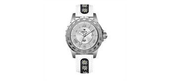 Trauffer TR-AL-01-SL-53 Uhr Alpenaufzug Stahl Silver