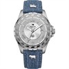 TraufferTR-AL-01-SL-82 Damen-Uhr 3 Zeiger Jeans hell Stahl Silber 34mm