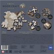 Trefl 20144 Holz Puzzle Land- und Wasserkarte 1000 Teile | Bild 4