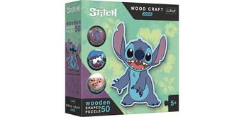 Trefl Holz Form-Puzzle Junior (50 Teile) - Stitch