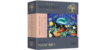 Trefl - Holz Puzzle (500+1 Teile) - Meeresleben
