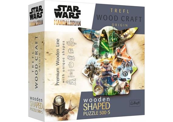 Trefl Holzpuzzle Sonderform 500+5 Star Wars