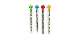 Trendhaus 960672 Bleistift und Radierer Fussball 1 Stück assortiert