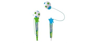 Trendhaus 967756 Kuli mit Ball-Schiess-Spiel 1 Stück assortiert