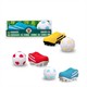 Trendhaus 968029 Radierer Fussball 2-er Set, 1 Stück assortiert