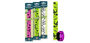 Trendhaus 968654 SnapArmband reflektierend 1 Stück assortiert