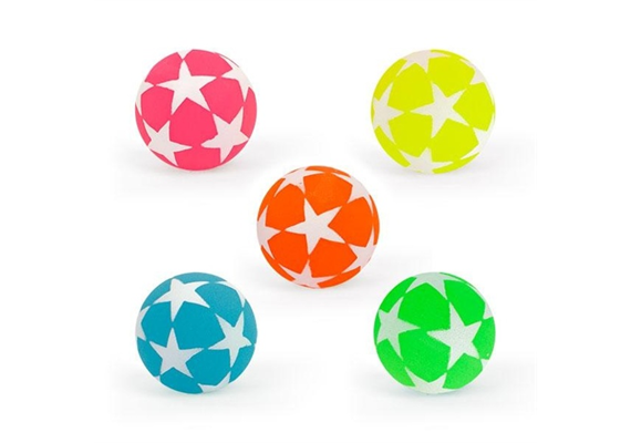 Trendhaus Flummy Neon-Star Glow in the Dark 43 mm