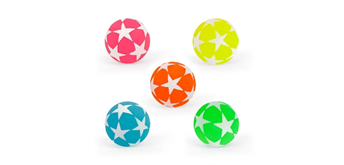 Trendhaus Flummy Neon-Star Glow in the Dark 43 mm