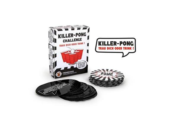 Trendhaus Party Trinkspiel "Killer Pong Challenge